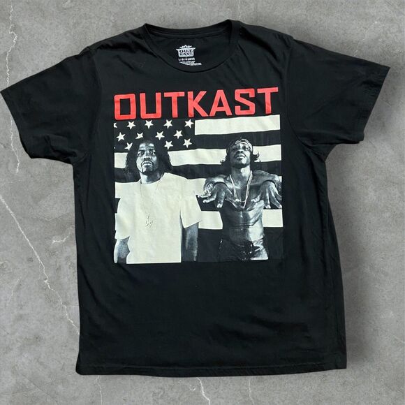 Outkast Official Merchandise Stankonia Album Cover Tee Black Men's Size Large - Picture 1 of 7